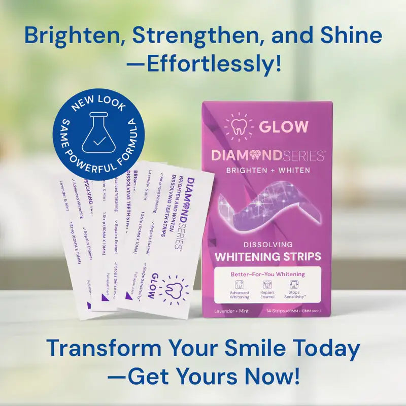GLOW™ Dissolving Teeth Whitening Strips